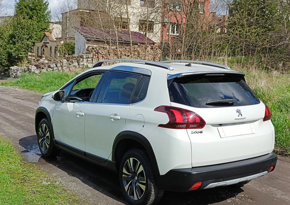 Peugeot 2008 cena 41900 przebieg: 90000, rok produkcji 2018 z Chodzież małe 529